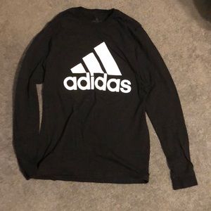 Adidas black men’s small long sleeve shirt